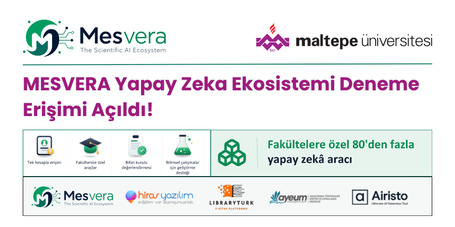 MESVERA Yapay Zeka Ekosistemi Deneme Erişimi Açıldı!